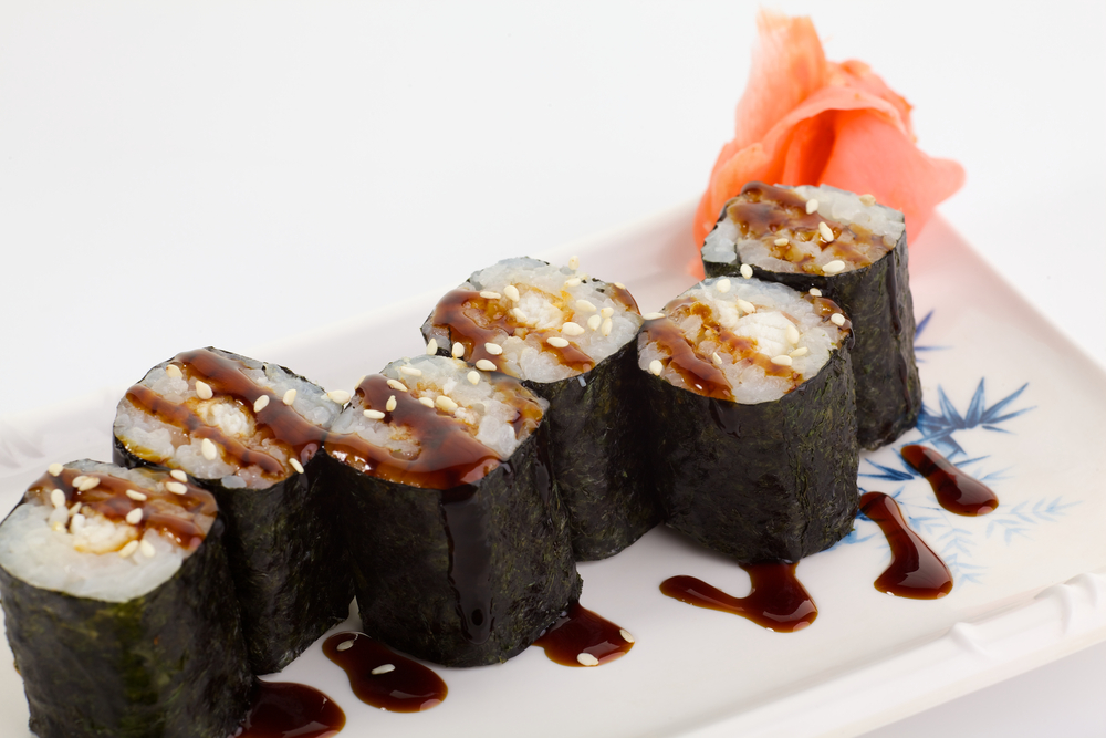 Japanese,Traditional,Food:,Sushi,,Nigiri,(isolated,On,White,Background)