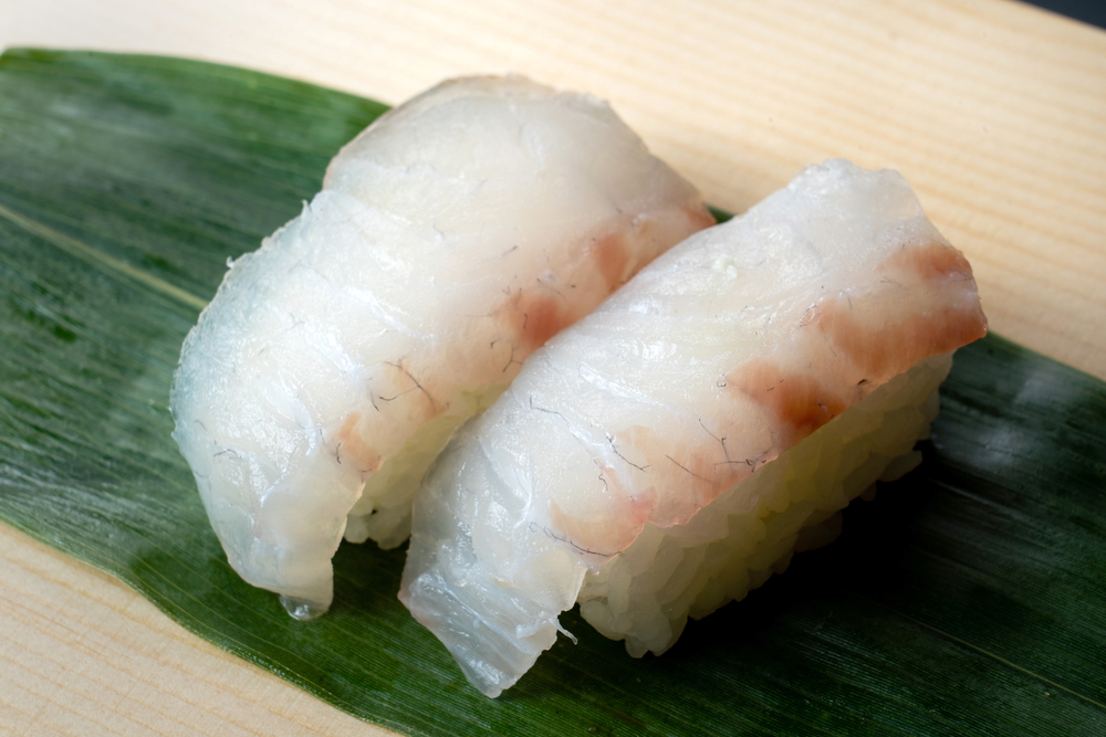 Two,Sushi,Of,Rawred,Snapper,:,Sushi,Red,Snapper